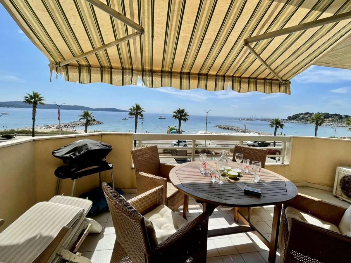 Superbe Apt 2P Front De Mer Pour 4 Pers Avec Terrasse - Cavalaire-Sur-Mer - Fr-1-226B-162 Dış mekan fotoğraf